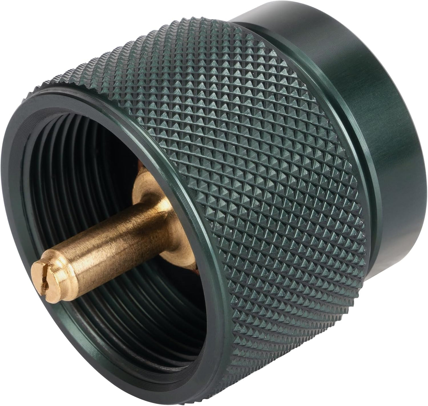 Propane to Butane Adapter, 1 Lb Propane Tank Input and EN417 Lindal Valve Output, Camping Stove Adapter for V1258-DP02-B-447