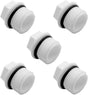 5PCS 1/2" PT Male Thread PPR Pipe Fitting End Caps Connector Plug V1258-DP02-B-465