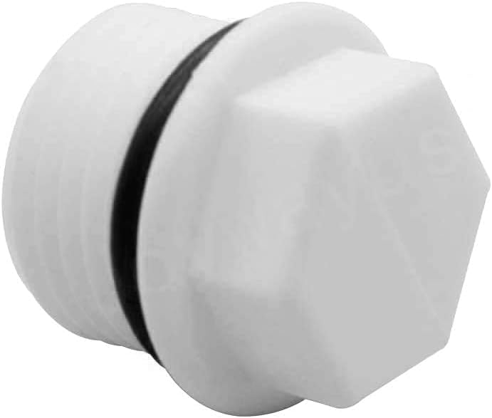 5PCS 1/2" PT Male Thread PPR Pipe Fitting End Caps Connector Plug V1258-DP02-B-465