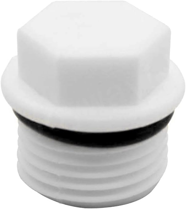 5PCS 1/2" PT Male Thread PPR Pipe Fitting End Caps Connector Plug V1258-DP02-B-465