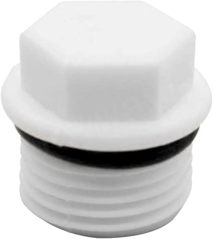 5PCS 1/2" PT Male Thread PPR Pipe Fitting End Caps Connector Plug V1258-DP02-B-465