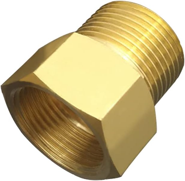 3/4" NPT Thread Female x 3/4" NPT Thread Male Brass Pipe Fitting Adapter (pack of 2) V1258-DP02-B-478