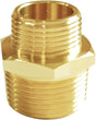 3/4" NPT Male x 1" NPT Male Brass Pipe Fitting Adapter V1258-DP02-B-506