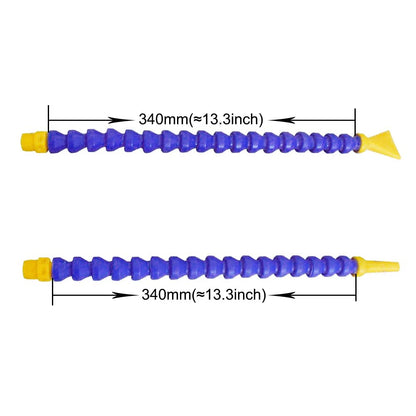 Coolant Hose Assembly Kit 1/4" Thread Acetal Copolymer (Pack of 2) V1258-DP02-B-525