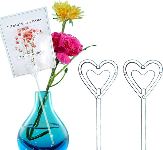 Floral Pick Card Holder 50pcs 10inch Plastic Straight Head Flower Pick Card Holder for Floral Arrangement V1258-DP02-B-563