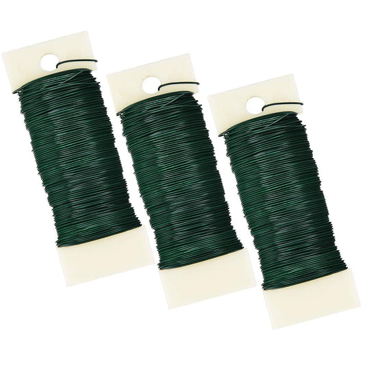 Floral Wire 114 Yards 22 Gauge Paddle Wire for Wreath Making Craft Florist Floral Flower Arrangements Garland V1258-DP02-B-584
