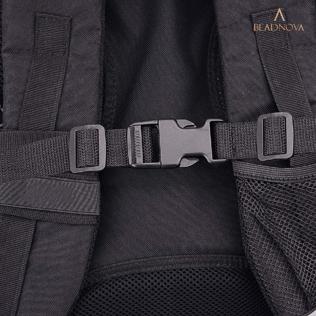 Side Release Buckle 1 Inch Plastic Buckles Clip Adjustable Release for Paracord Webbing Belt (Black, 1 Inch, V1258-DP02-B-590