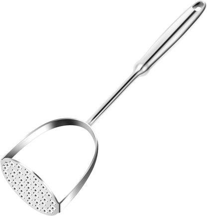Potato Masher,Stainless Steel Mashed Potatoes Masher with Long Handle for Beans,Avocado,Fruit,Vegetables.One V1258-DP02-B-626