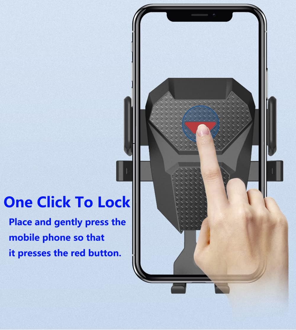 Mobile-Phone Holder/Mount for Car - Automobile Cradle Van Accessories for Dashboard Windscreen V1258-DP02-B-630
