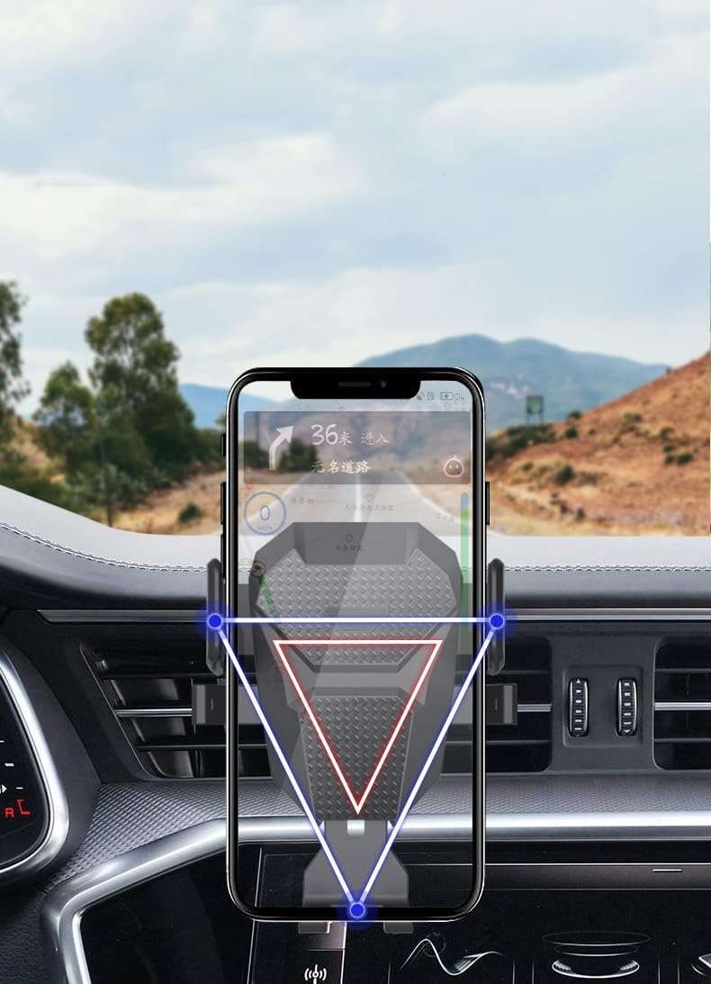 Mobile-Phone Holder/Mount for Car - Automobile Cradle Van Accessories for Dashboard Windscreen V1258-DP02-B-630