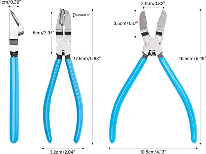 Multi-function Diagonal Side Cutting Plier Car Trim Panel Clip Cutter Puller Fastener Rivets Remover V1258-DP02-B-669