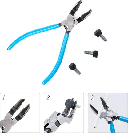 Multi-function Diagonal Side Cutting Plier Car Trim Panel Clip Cutter Puller Fastener Rivets Remover V1258-DP02-B-669