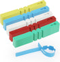 500 Pcs White Plastic Plant Tree Tags Nursery Garden Lables 2x20cm Wrap Around Hanging Tags Nursery Garden V1258-DP02-B-686