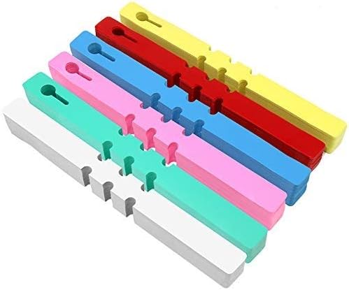 120 Pcs 6 Colors Plastic Plant Labels Plant Hanging Tree Tags Nursery Garden Lables Tags Large Writing V1258-DP02-B-694