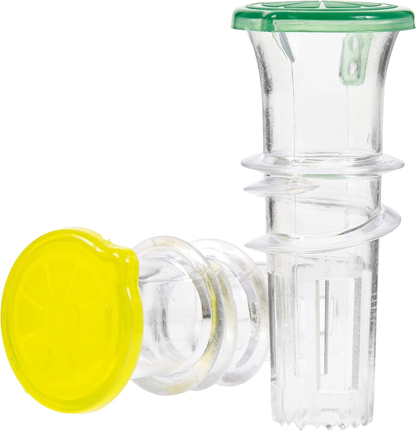 YZC Lemon Squeezer - 2-Pack Lemon-Juicer - BPA-Free Plastic Lime Juicer- Compact Juice Extractor Citrus Press V1258-DP02-B-70