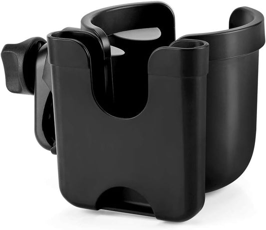 Stroller Cup Holder with Phone Holder, Bike Cup Holder, Universal Cup Holder for Uppababy Nuna Doona V1258-DP02-B-727