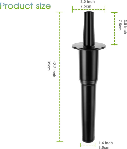 Blender Replacement Part Tamper Tool Compatible with Vitamix Classic Standard 64oz Containers V1258-DP02-B-73