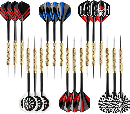 Metal Tip Darts, Steel Tip Darts, 18 Grams Professional Metal Darts, Darts Metal Tip Set, Metal Darts for V1258-DP02-B-730