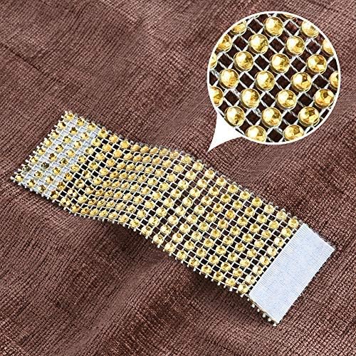 100pcs Napkin Rings, Gold Napkin Rings Buckles for Table Decorations, Wedding, Dinner, Party, DIY Decoration V1258-DP02-B-735