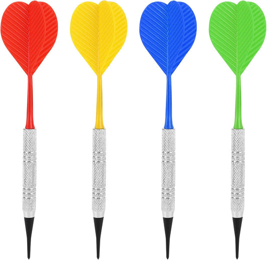 Soft Tip Darts, Bar Dart, Plastic Tip Darts Set, Attach Extra 100 Black 2BA Replacement Tips, Soft Tip Darts V1258-DP02-B-741