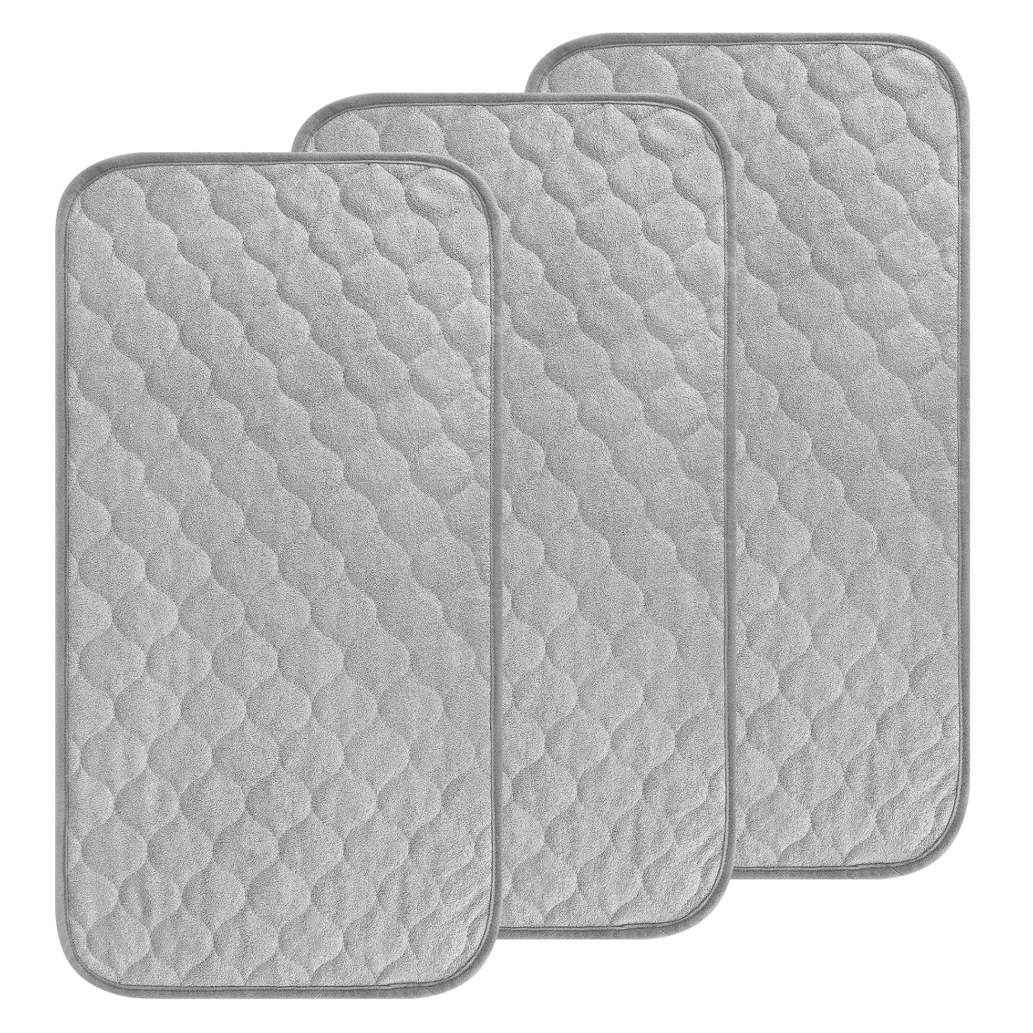 3 Pack Waterproof Changing Pad Liners, Reusable Portable Diaper Changing Pad Covers V1258-DP02-B-752