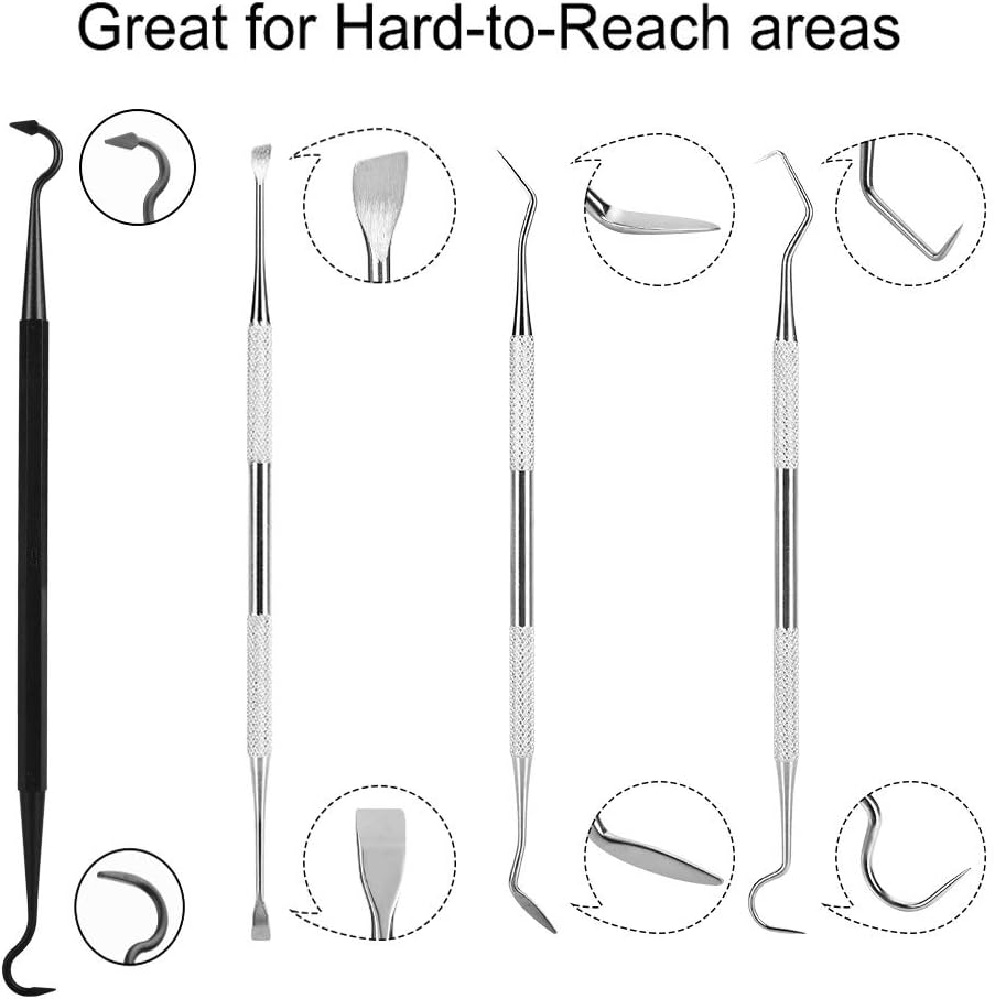 Gun Cleaning Tools Kit Including Gun Cleaning Pick & Gun Cleaning Brush, Gun Cleaner Set V1258-DP02-B-754