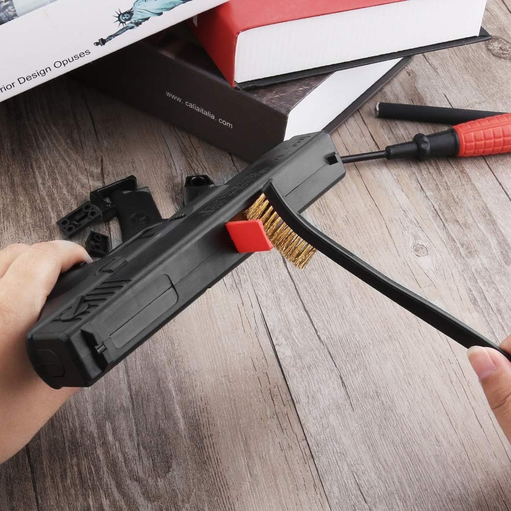 Gun Cleaning Tools Kit Including Gun Cleaning Pick & Gun Cleaning Brush, Gun Cleaner Set V1258-DP02-B-754