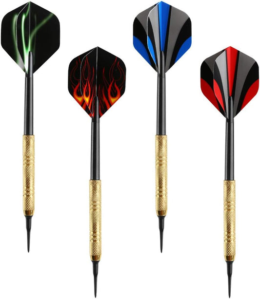 12 Pcs Darts Plastic Tip, Soft Tip Darts Set, 14g Plastic Tipped Dart, Attach Extra 36 Black 2BA Replacement V1258-DP02-B-756
