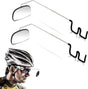 2pcs Bike Eyeglass Mirror, 360 Degree Adjustable Bicycle Cycling Rear View Wide Angle Mirror, Riding V1258-DP02-B-763