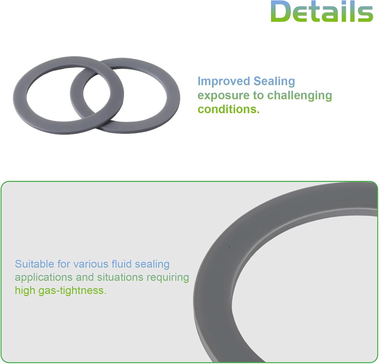 Oster Blender Replacement Parts Kit - 6-Fin Ice-Crushing Blade, Jar Base Cap, and Two Rubber O-Ring Gaskets V1258-DP02-B-77