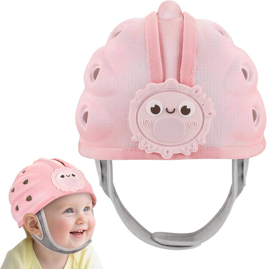 Baby Head Protector Helmet for Crawling and Walking, Toddler Safety Helmet Cute Infant Headguard Soft V1258-DP02-B-772