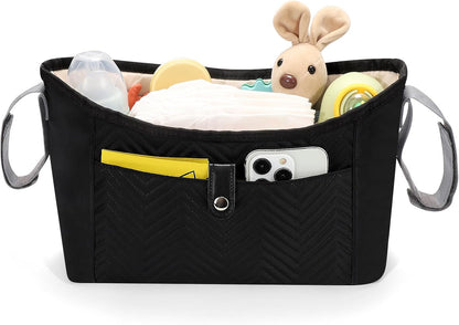 Universal Stroller Organizer, Stroller Bag Stroller Caddy Organizer, Stroller Accessories Fits for Uppababy, V1258-DP02-B-776