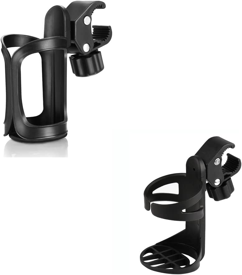 Universal Stroller Cup Holder Bundle Set, Bike Cup Holder, Drinks Holder for Stroller, Bicycle, Wheelchair, V1258-DP02-B-781