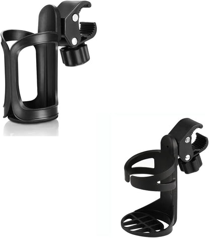 Universal Stroller Cup Holder Bundle Set, Bike Cup Holder, Drinks Holder for Stroller, Bicycle, Wheelchair, V1258-DP02-B-781