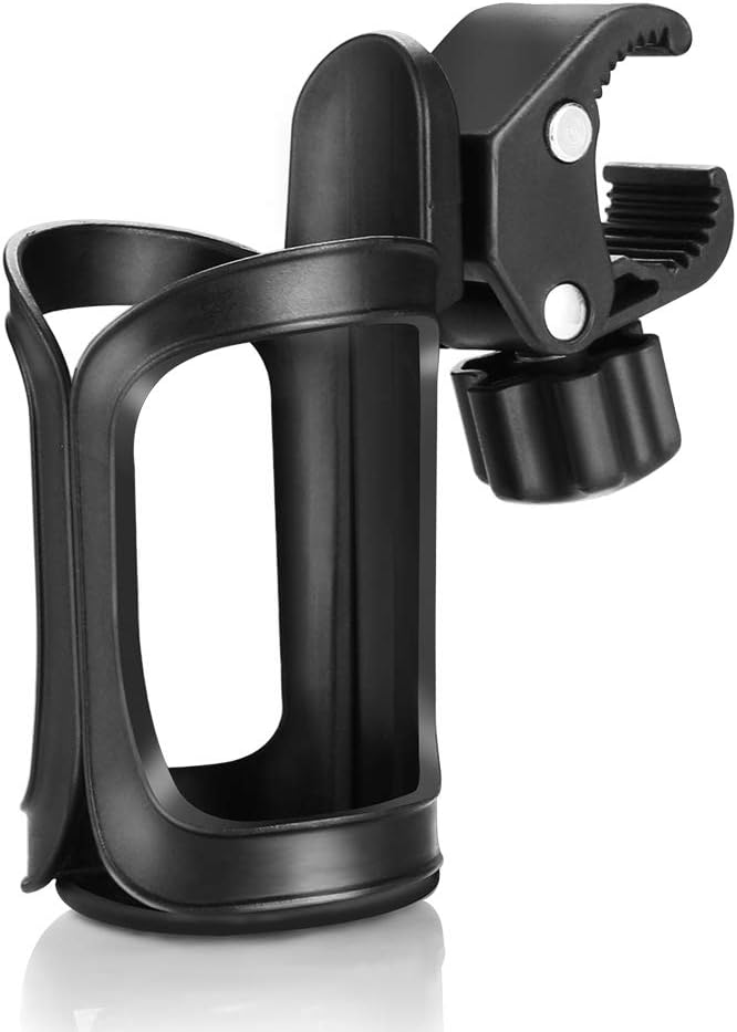 Universal Stroller Cup Holder Bundle Set, Bike Cup Holder, Drinks Holder for Stroller, Bicycle, Wheelchair, V1258-DP02-B-781
