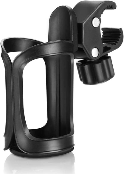 Universal Stroller Cup Holder Bundle Set, Bike Cup Holder, Drinks Holder for Stroller, Bicycle, Wheelchair, V1258-DP02-B-781
