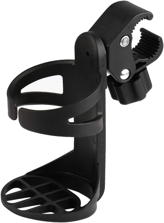 Universal Stroller Cup Holder Bundle Set, Bike Cup Holder, Drinks Holder for Stroller, Bicycle, Wheelchair, V1258-DP02-B-781