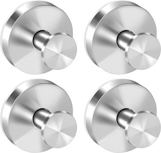 Suction Cup Hooks for Shower, Removable Towel Hooks for Bathroom Window Glass, Powerful Vacuum Shower Hook V1258-DP02-B-809