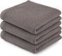 Zulay Waffle Weave Dish Towel - 13x28 3 Pack Light Grey V1258-DP02-B-834