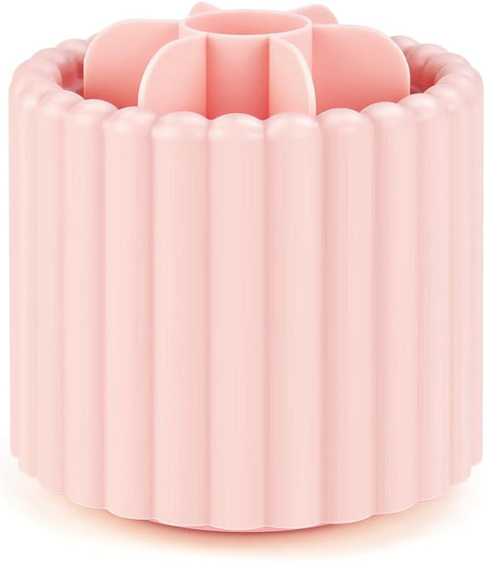 1 Pack 360 degrees Rotating Makeup Brush Organizer, 7 Slot Make up Brush Holder for Vanity, Dresser, Desk V1258-DP02-B-874