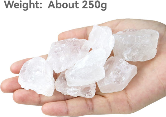 0.55 lb Natural Raw Stones Rough Stones Crystal 1.25-2.0" Healing Crystals for DIY, Tumbling, Wire Wrapping, V1258-DP02-B-875