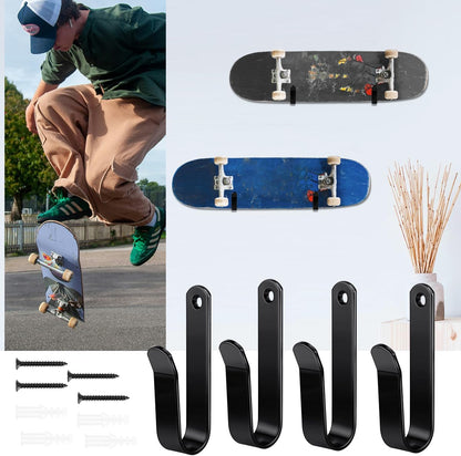 Snowboard Wall Mount Clips, Horizontal Snowboard Rack Display Stand, Snowboard Wall Mount Clips for V1258-DP02-B-876