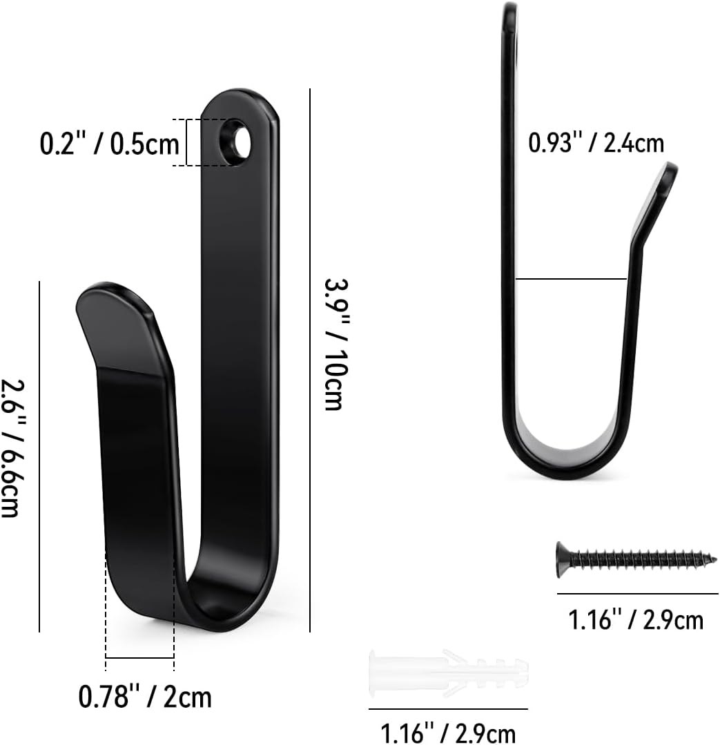 Snowboard Wall Mount Clips, Horizontal Snowboard Rack Display Stand, Snowboard Wall Mount Clips for V1258-DP02-B-876