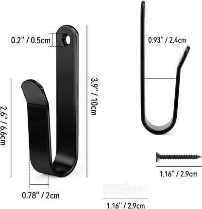 Snowboard Wall Mount Clips, Horizontal Snowboard Rack Display Stand, Snowboard Wall Mount Clips for V1258-DP02-B-876