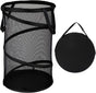 Collapsible Laundry Basket Foldable Mesh Pop Up Hamper with Handles for Laundry Room, Bathroom, Kids Room, V1258-DP02-B-887