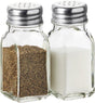 Salt and Pepper Shakers Set Clear Glass, Kitchen Gadgets Cooking Table V1258-DP02-B-911