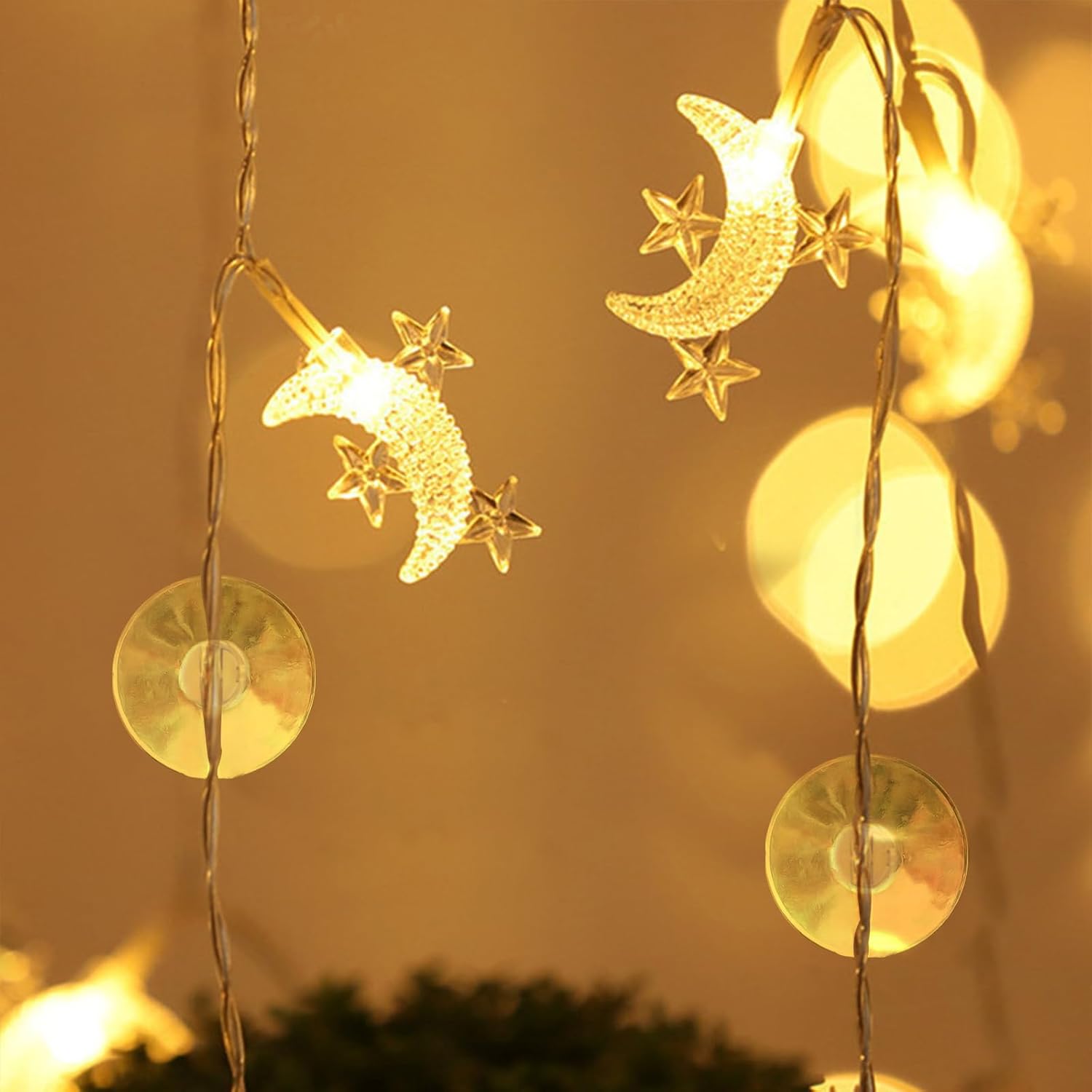 Christmas Light String Suction Cup Holders & Hooks for Seasonal Lights & Xmas Decorations (50Pcs) V1258-DP02-B-929