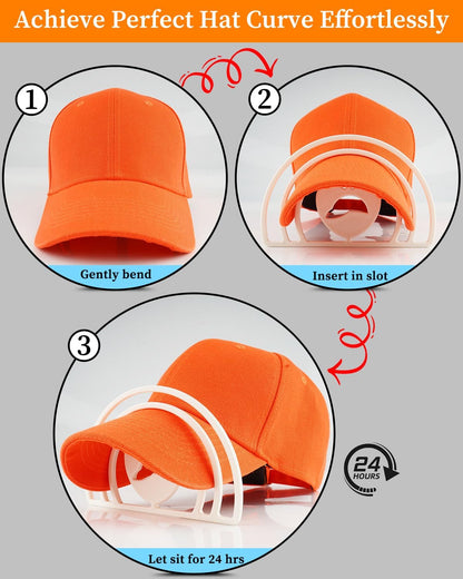 Coopahce Hat Washer for Washing Machine, Hats Cleaner for Baseball Caps, Hat Washing Cage Cap Washer, V1258-DP02-B-936