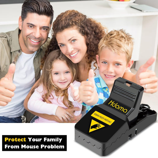 Mouse Trap, Mouse Traps That Work Small Mice Trap Outdoor Indoor Best Snap Traps for Mouse/Mice Safe and V1258-DP02-B-944
