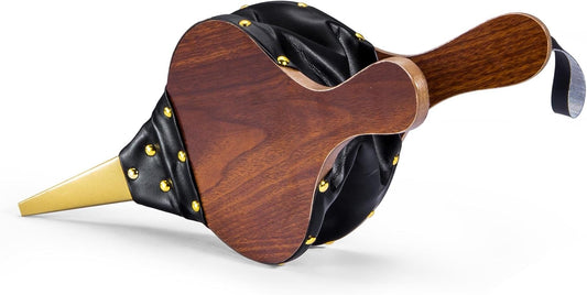 17" x 7.5" Fireplace Wood Bellows Fireplace Bellows Outdoors Barbeque Grill Chimney Hand Bellow Wood Bellows V1258-DP02-B-947